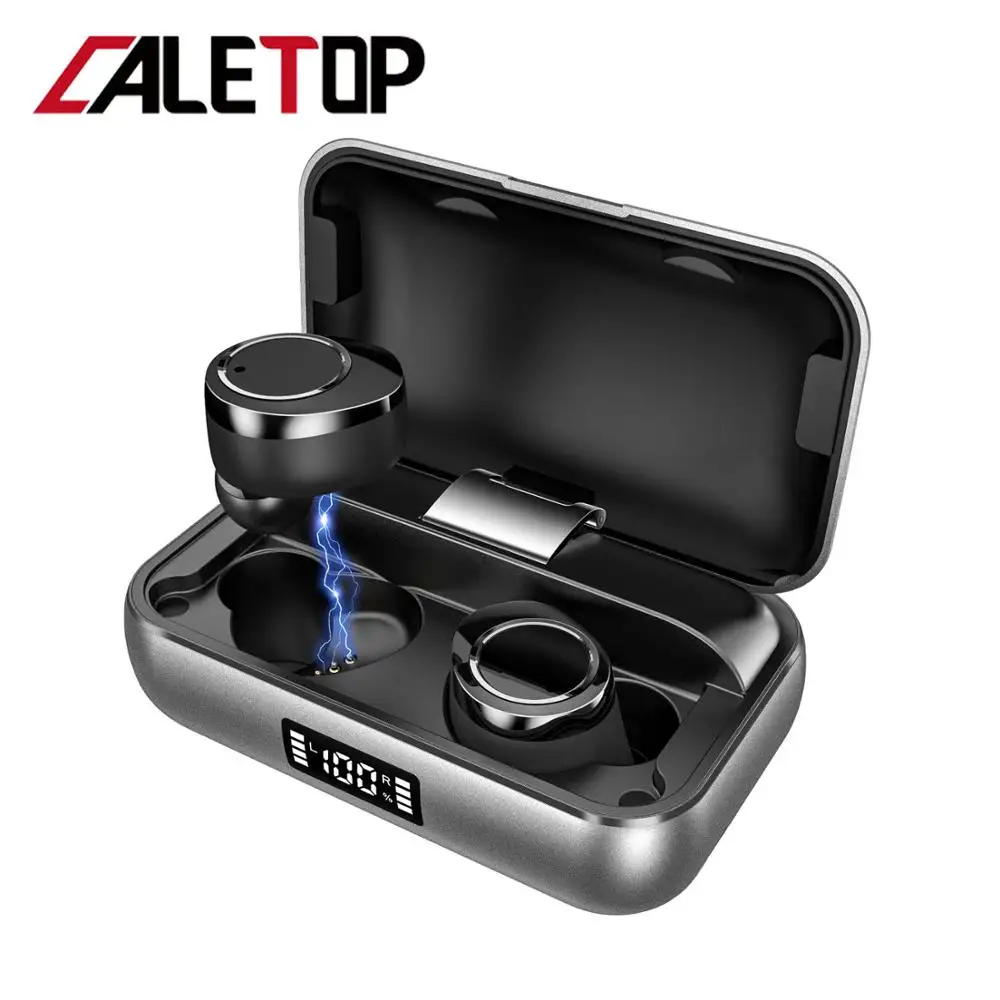 X13 Bluetooth 5.0 Wireless Earphone Wireless Earbuds with Microphone LED Power Display 3500mAh Charging Case IPX7 Waterproof 
X13 Bluetooth 5.0 Wireless Earphone Wireless Earbuds with Microphone LED Power Display 3500mAh Charging Case IPX7 Waterproof