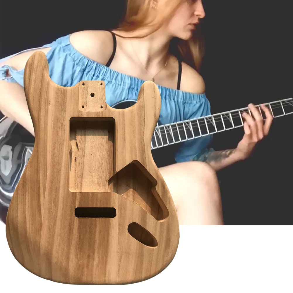Guitar Body Bass Polished Unfinished Maple Wood Crafts Holes DIY Instrument Parts Durable Handmade Accessory
Guitar Body Bass Polished Unfinished Maple Wood Crafts Holes DIY Instrument Parts Durable Handmade Accessory