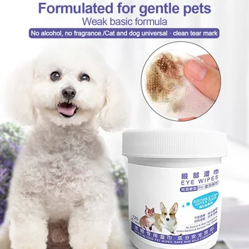 120pcs Safe Portable Puppy Cleaning Tear Stain Pet Grooming Non-intivating Accessories Eye Wet Wipe Remover Towel Kitten Cat Dog
120pcs Safe Portable Puppy Cleaning Tear Stain Pet Grooming Non-intivating Accessories Eye Wet Wipe Remover Towel Kitten Cat Dog