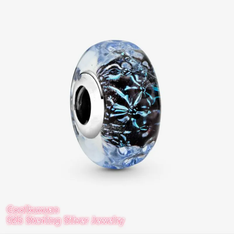 Summer 100% Original 925 Sterling Silver Wavy Dark Blue Murano Glass Ocean Charm beads Fits Brand bracelets Jewelry
Summer 100% Original 925 Sterling Silver Wavy Dark Blue Murano Glass Ocean Charm beads Fits Brand bracelets Jewelry