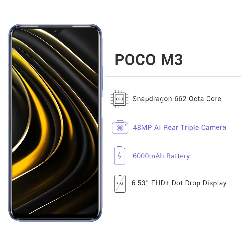 Смартфон Xiaomi Poco M3 128