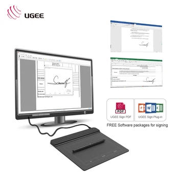 Ugee CS06 Signature Tablet Graphics Drawing Tablet Pad 6x4 Inch Active Area with 8192 Levels Battery-Free Pen 5080LPI
Ugee CS06 Signature Tablet Graphics Drawing Tablet Pad 6x4 Inch Active Area with 8192 Levels Battery-Free Pen 5080LPI