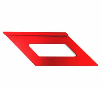 1*Carpentry Scribing Ruler Aluminum Alloy Woodworking Scribe Ruler 45° & 135° Angle Rulers Measuring Tool
1*Carpentry Scribing Ruler Aluminum Alloy Woodworking Scribe Ruler 45° & 135° Angle Rulers Measuring Tool
