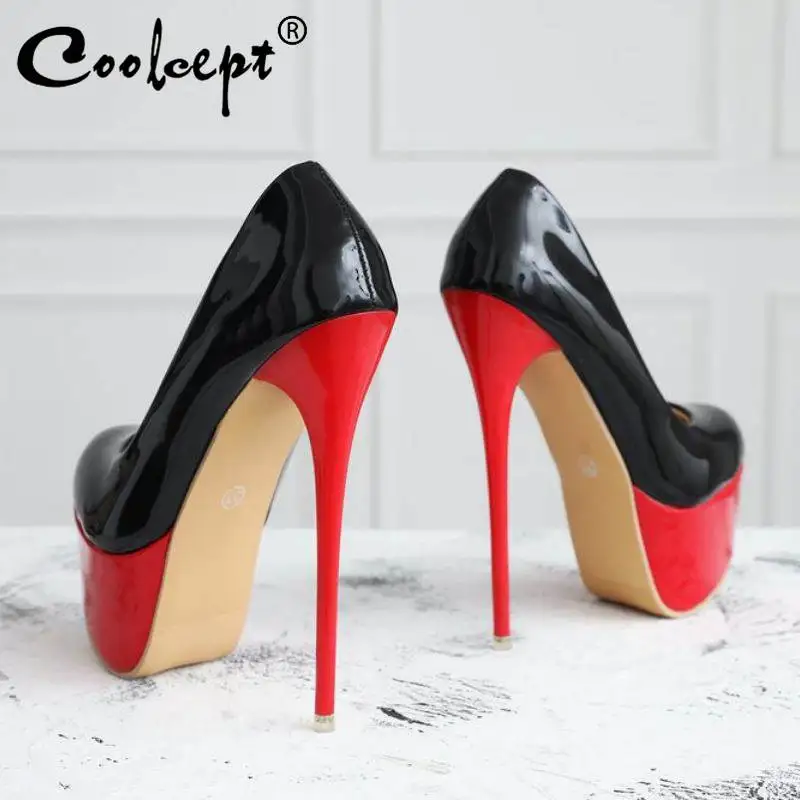 Coolcept Women Pumps Pointed Toe Slip On Party Club Shoes Woman Sexy Party Lady Pumps Footwear Size 35-42
Coolcept Women Pumps Pointed Toe Slip On Party Club Shoes Woman Sexy Party Lady Pumps Footwear Size 35-42