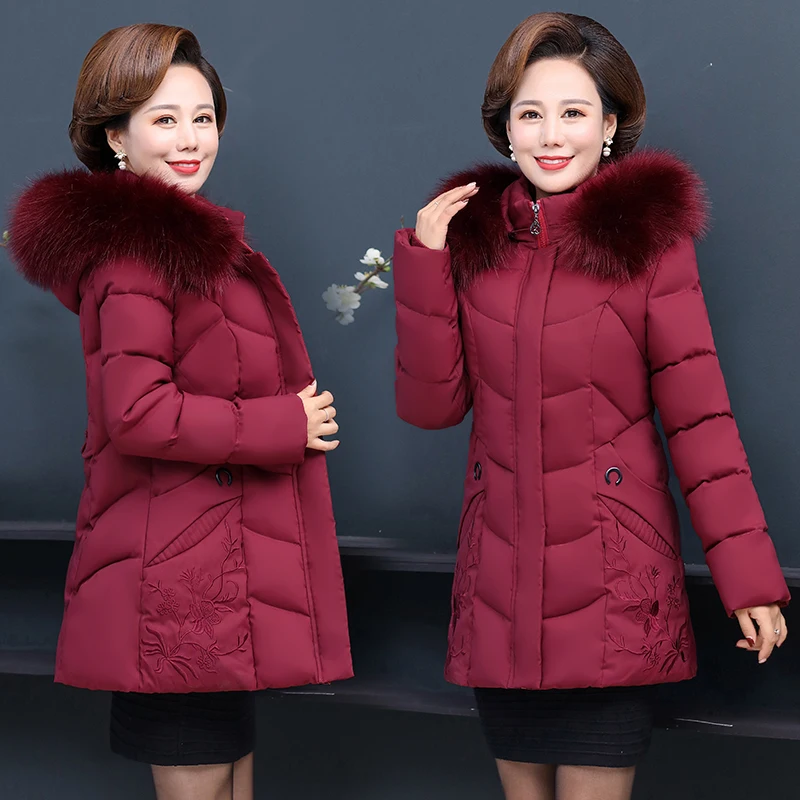 ladies coats and jackets middle-aged and elderly mothers winter coat thick cotton coat woman parkas winter coat women elegant
ladies coats and jackets middle-aged and elderly mothers winter coat thick cotton coat woman parkas winter coat women elegant