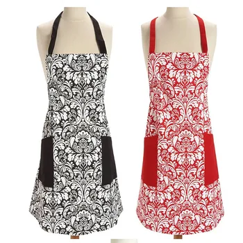 New Flower Pattern cotton Apron Woman Adult Bibs Home Cooking Baking Shop Cleaning Aprons Kitchen Accessories 3 Colors
New Flower Pattern cotton Apron Woman Adult Bibs Home Cooking Baking Shop Cleaning Aprons Kitchen Accessories 3 Colors