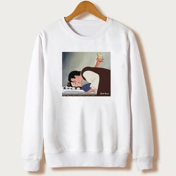 New 2020 Funny Women's Sweatshirt Harajuku Print Cartoon Hoodie Casual White Hoodie
New 2020 Funny Women's Sweatshirt Harajuku Print Cartoon Hoodie Casual White Hoodie