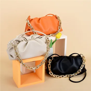 Casual Women Shoulder Bag Tote Bag Fashion Pleated cloudle bag Luxury Chain Bag Leather Ladies Traval Bag Female Hobo Bag
Casual Women Shoulder Bag Tote Bag Fashion Pleated cloudle bag Luxury Chain Bag Leather Ladies Traval Bag Female Hobo Bag