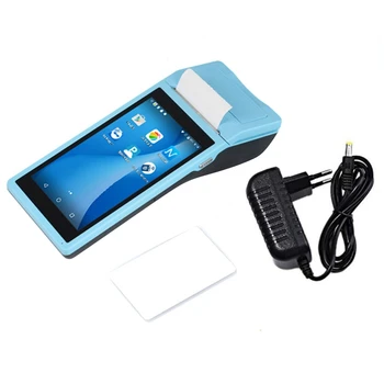 Handheld Pos Computer 5.5 Inch Press 3G Wifi Bluetooth Android Pda Mobile Payment Terminal with Thermal Printer (EU Plug)
Handheld Pos Computer 5.5 Inch Press 3G Wifi Bluetooth Android Pda Mobile Payment Terminal with Thermal Printer (EU Plug)