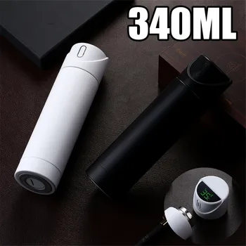 340ml Intelligent Portable Thermal Cup Male and Female Stainless Steel Temperature Measuring Water Cup Drink Coffee Cup 
340ml Intelligent Portable Thermal Cup Male and Female Stainless Steel Temperature Measuring Water Cup Drink Coffee Cup