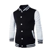 2021 Spring New Arrival Men Baseball Uniform Jackets Simple Style Solid Color Men Jacket Coat Tracksuit Men Sprotwear S-5XL
2021 Spring New Arrival Men Baseball Uniform Jackets Simple Style Solid Color Men Jacket Coat Tracksuit Men Sprotwear S-5XL