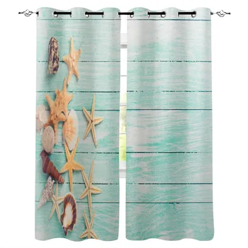 Shell Starfish Wooden Board Window Curtains LivingRoom Kitchen Curtains Left and Right Biparting Open
Shell Starfish Wooden Board Window Curtains LivingRoom Kitchen Curtains Left and Right Biparting Open