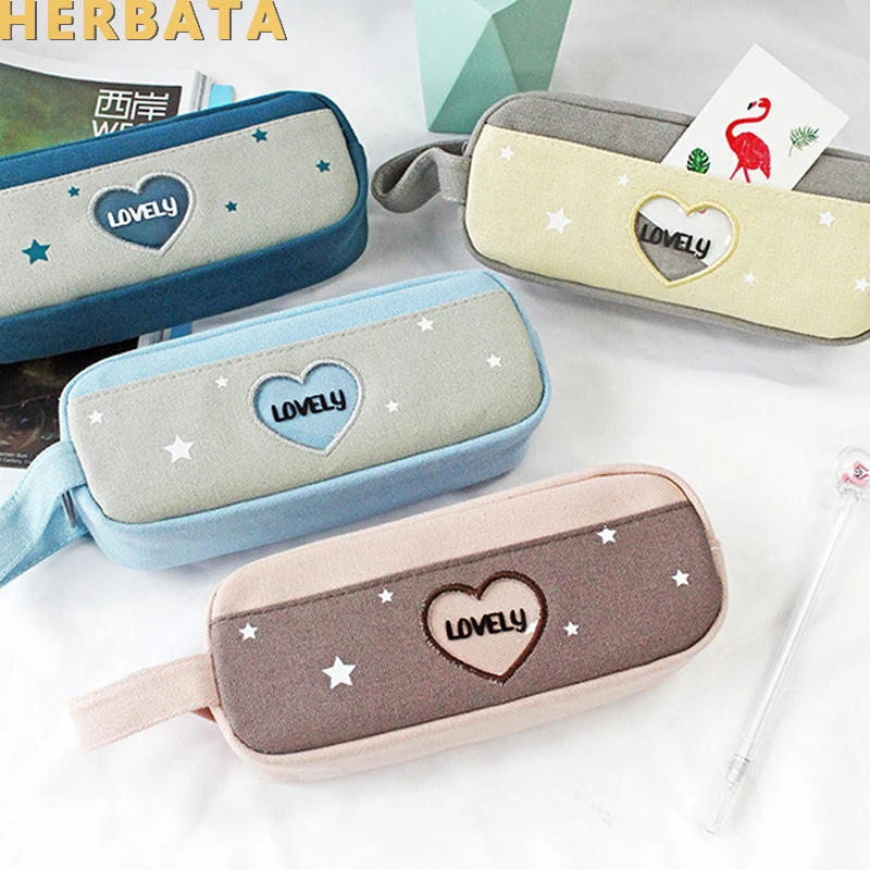 Lovely Zipper Stationnery Bag High Capacity Student Storage Bag Multifunction Portable Pencil Bag For Girls School Supplies 1965
Lovely Zipper Stationnery Bag High Capacity Student Storage Bag Multifunction Portable Pencil Bag For Girls School Supplies 1965