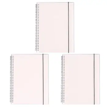 3pcs Notebook Portable Coil A6 Side-spiral Notebook Diary Book Jotter Notepad for Students Girls School
3pcs Notebook Portable Coil A6 Side-spiral Notebook Diary Book Jotter Notepad for Students Girls School