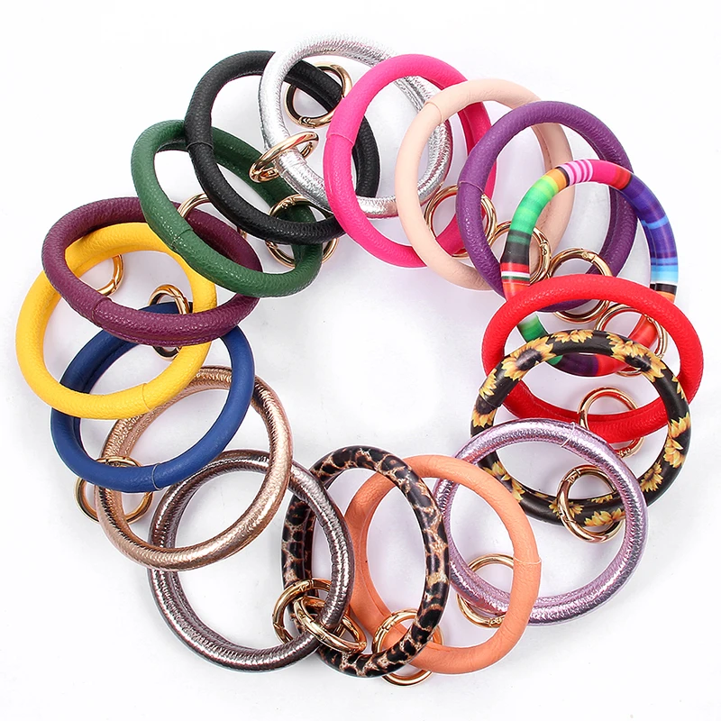2019 New PU Leather O Key Chain 32Colors Keychain Custom Circle Cute Same Color Tassel Wristlet Keychain Wholesale Women Girls
2019 New PU Leather O Key Chain 32Colors Keychain Custom Circle Cute Same Color Tassel Wristlet Keychain Wholesale Women Girls