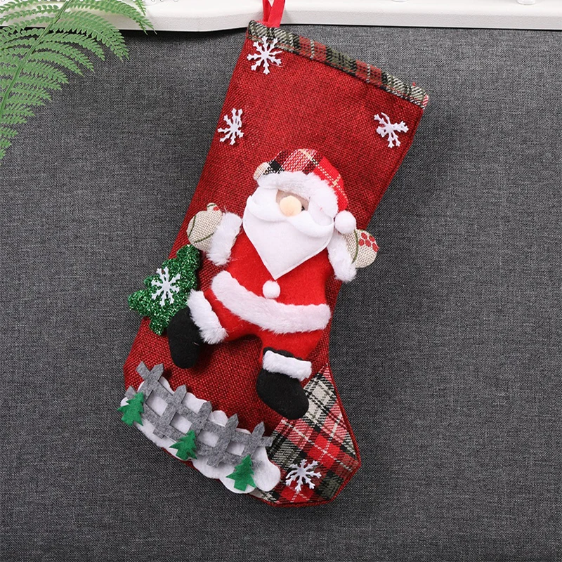Christmas Socks Gift Bag Decoration Props Santa Snowman Large Gift Candy Bag Christmas Decoration
Christmas Socks Gift Bag Decoration Props Santa Snowman Large Gift Candy Bag Christmas Decoration