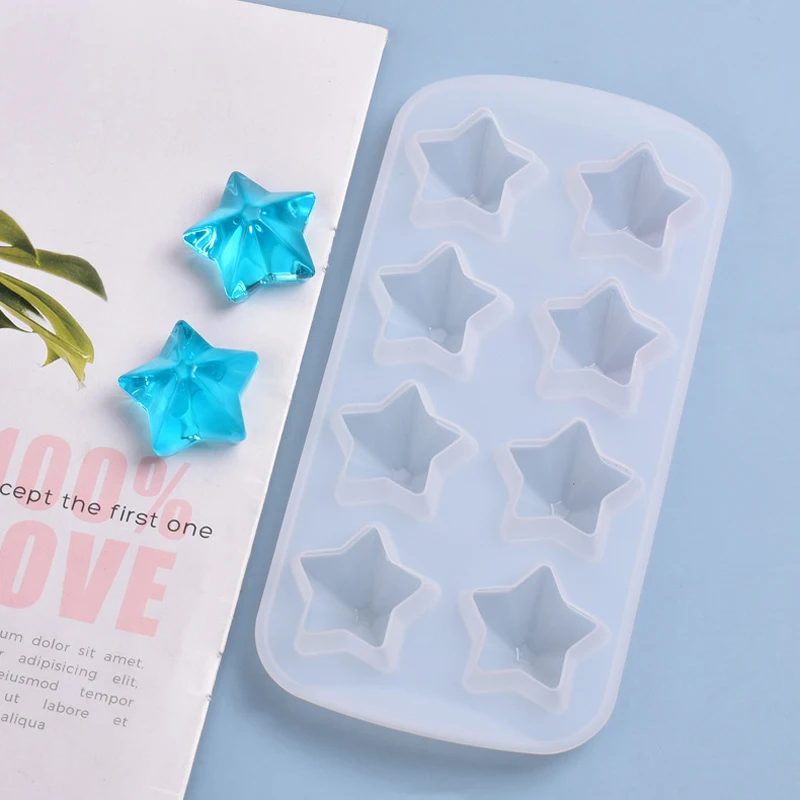 Bamala DIY Crystal Epoxy Resin Mold Five-pointed Star Three-dimensional Translucent Table Jewelry Silicone Mold For Resin
Bamala DIY Crystal Epoxy Resin Mold Five-pointed Star Three-dimensional Translucent Table Jewelry Silicone Mold For Resin