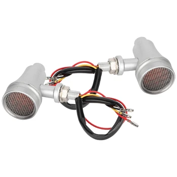 Universal Metal Shell Retro Grid Motorcycle Turn Signal Light LED Brake Light Flash Lamp For Most Motorcycles And Sports Cars
Universal Metal Shell Retro Grid Motorcycle Turn Signal Light LED Brake Light Flash Lamp For Most Motorcycles And Sports Cars