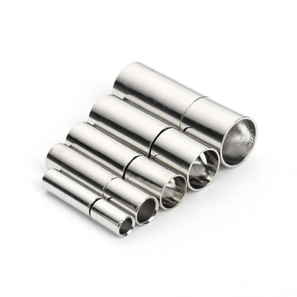 20pcs/set Metal End Caps End Clasps Fits 2/2.5/3/4/5/6/8mm Round Leather Cords For DIY Jewelry Findings Making Accessories
20pcs/set Metal End Caps End Clasps Fits 2/2.5/3/4/5/6/8mm Round Leather Cords For DIY Jewelry Findings Making Accessories