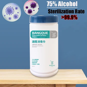 Convenient 80pcsBactericidal Disinfectant Wipe 75% Alcohol Sanitizer Pads Cleaning Tissue Hand Surface Clean Sanitising Wet Pads
Convenient 80pcsBactericidal Disinfectant Wipe 75% Alcohol Sanitizer Pads Cleaning Tissue Hand Surface Clean Sanitising Wet Pads