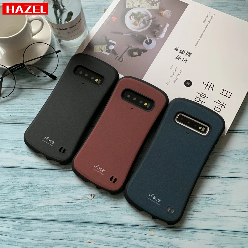 Korea Japan iFace PC Scrub shock phone Case For Samsung S10 Plus S10E Anti-falling arc shock Cover for Samsung S10 coque cases
Korea Japan iFace PC Scrub shock phone Case For Samsung S10 Plus S10E Anti-falling arc shock Cover for Samsung S10 coque cases