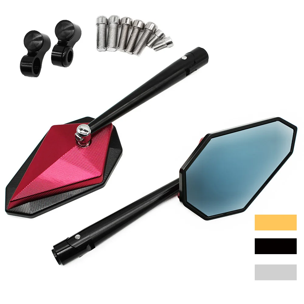 For DUCATI Diavel 1260 S Monster M900 1000 1100 400 400S 600 Universial Motorcycle Side Rearview Mirror Universal 10mm 8mm Screw
For DUCATI Diavel 1260 S Monster M900 1000 1100 400 400S 600 Universial Motorcycle Side Rearview Mirror Universal 10mm 8mm Screw