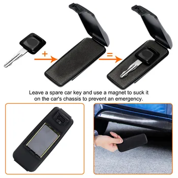 Universal Black Car Accessories Powerful Magnet Clamshell Automobile Spare Emergency Key Boxes Clamshell Box Key Holder Key Case
Universal Black Car Accessories Powerful Magnet Clamshell Automobile Spare Emergency Key Boxes Clamshell Box Key Holder Key Case
