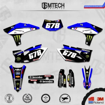 DSMTECH Customized Team Graphics Backgrounds Decals 3M Custom Stickers For WRF450 Two Stroke 2012-2015 002
DSMTECH Customized Team Graphics Backgrounds Decals 3M Custom Stickers For WRF450 Two Stroke 2012-2015 002
