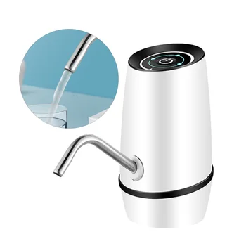USB Rechargeable Barrelled Water Pump Pressing Water Pump Water Dispenser for Home (White)
USB Rechargeable Barrelled Water Pump Pressing Water Pump Water Dispenser for Home (White)