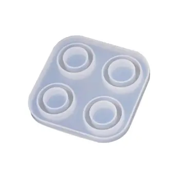 4/6 Grid DIY Handmade Rings Shape Silicone Epoxy Mold UV Resin Moulds Pendant Tools Jewelry Making 23GE
4/6 Grid DIY Handmade Rings Shape Silicone Epoxy Mold UV Resin Moulds Pendant Tools Jewelry Making 23GE