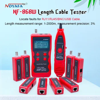 NF-868W Lan Tester Lan Cable Tester UTP Cable Tester For RJ45/RJ11/BNC/USB English Version NF_868W 
NF-868W Lan Tester Lan Cable Tester UTP Cable Tester For RJ45/RJ11/BNC/USB English Version NF_868W