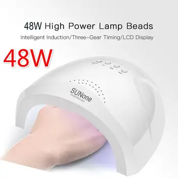 SUNone 48W UV Nail Polish Dryer LED White For Nail Machine Nail Lamp For Gel Polish Nail Lamp Nail Care Tool
SUNone 48W UV Nail Polish Dryer LED White For Nail Machine Nail Lamp For Gel Polish Nail Lamp Nail Care Tool