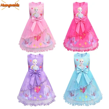 Kids Costumes Elsa Dresses Sleeveless Halloween Costumes for Kids Elsa Cosplay Anime Birthday party Costume Princess Dress Anna 
Kids Costumes Elsa Dresses Sleeveless Halloween Costumes for Kids Elsa Cosplay Anime Birthday party Costume Princess Dress Anna