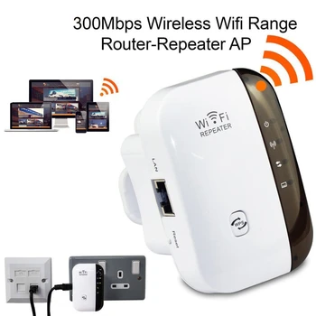 300Mbps Wireless Wifi Repeater Signal Booster Wireless Bridge Wifi Extender Router Signal Amplifier Booster Wi-fi Repiter
300Mbps Wireless Wifi Repeater Signal Booster Wireless Bridge Wifi Extender Router Signal Amplifier Booster Wi-fi Repiter