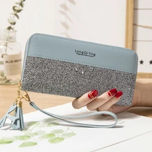 2022 Fashion Sequins Patchwork Glitter Wallet For Women Long Pu Leather Wallet Coin Purse Female Letter Card Holder Money Clip
2022 Fashion Sequins Patchwork Glitter Wallet For Women Long Pu Leather Wallet Coin Purse Female Letter Card Holder Money Clip