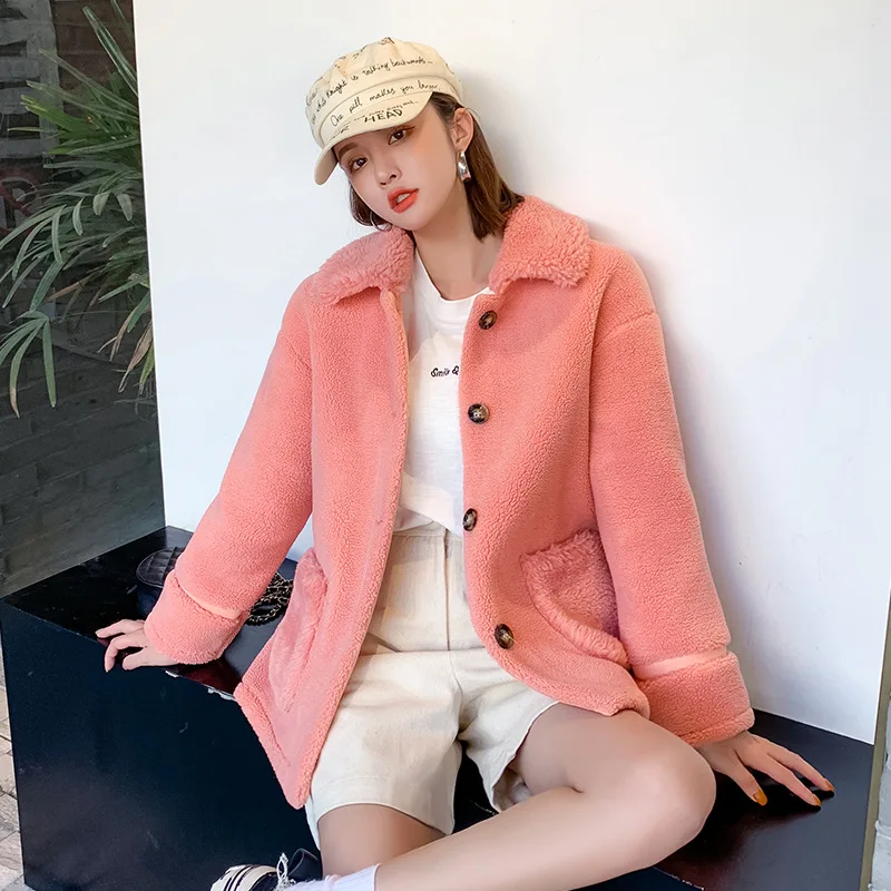 2019 Winter New Style Lambs Wool Thick Fur ke li rong Versitile Fashion down Jacket Coat Women's
2019 Winter New Style Lambs Wool Thick Fur ke li rong Versitile Fashion down Jacket Coat Women's