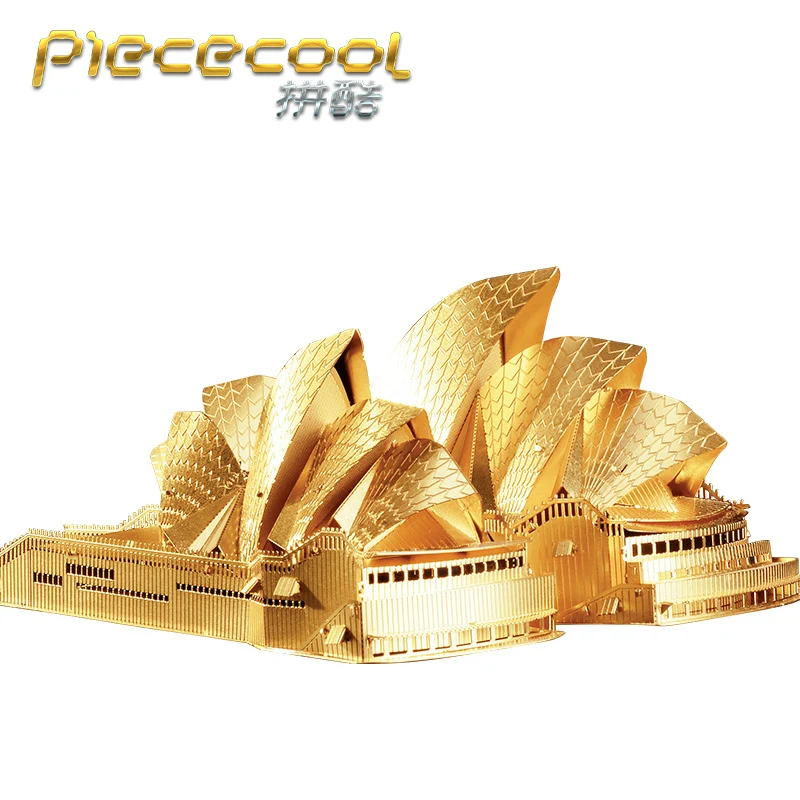 Piececool Sydney Opera House Models Architecture Mini City 3D Metal Puzzle DIY Kid Toy Adult Desktop Decoration Collection Gifts
Piececool Sydney Opera House Models Architecture Mini City 3D Metal Puzzle DIY Kid Toy Adult Desktop Decoration Collection Gifts