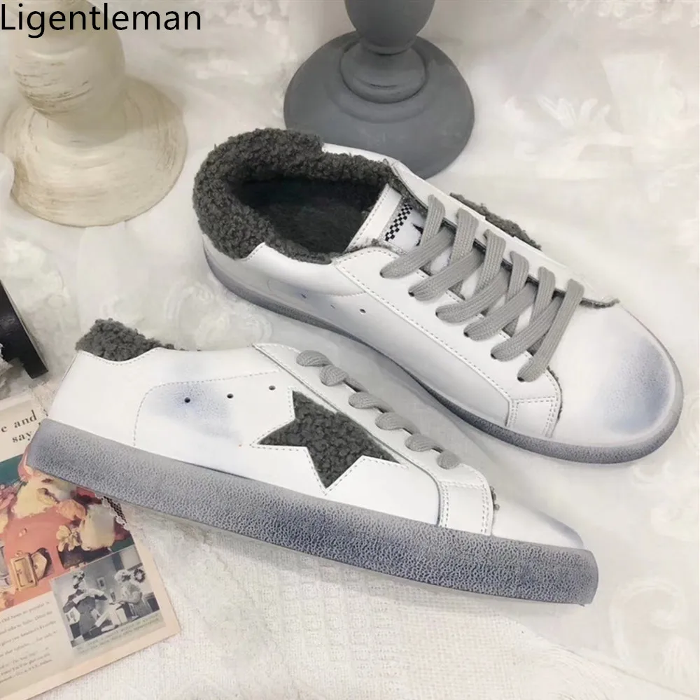 New Winter Shoes For Girls With Flat Soles Woman Old Five Pointed Star Dirty Shoes Casual Lamb Hair And Velvet Dirty Women Shoes
New Winter Shoes For Girls With Flat Soles Woman Old Five Pointed Star Dirty Shoes Casual Lamb Hair And Velvet Dirty Women Shoes