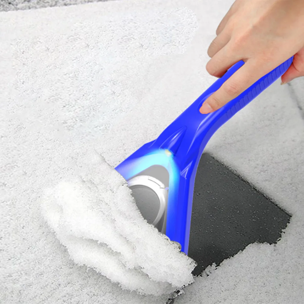 Car Snow Shovel with Light Multi-function Winter Brush Defrosting Scraper Wiper Windshield Ice Remover Tool | Автомобили и