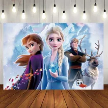 125x80cm Frozen 2 Party Backdrops Curtain Photo Booth Backdrop Cloth Children's Birthday Party Wall Decorations Backdrop Stand
125x80cm Frozen 2 Party Backdrops Curtain Photo Booth Backdrop Cloth Children's Birthday Party Wall Decorations Backdrop Stand