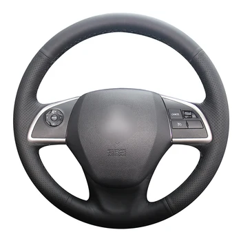 Hand Sew Black Artificial Leather Car Steering Wheel Cover for Mitsubishi Outlander 2013 2014 Mirage 2014 ASX L200 2015 2016
Hand Sew Black Artificial Leather Car Steering Wheel Cover for Mitsubishi Outlander 2013 2014 Mirage 2014 ASX L200 2015 2016