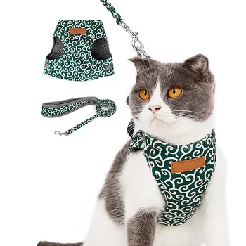 Hot Cat Vest Harness and Walking Leash Chest Strap Cat Clothes Set Pet Supplies Leash Set Kitten Puppy Adjustable Harness VJ-Dr
Hot Cat Vest Harness and Walking Leash Chest Strap Cat Clothes Set Pet Supplies Leash Set Kitten Puppy Adjustable Harness VJ-Dr