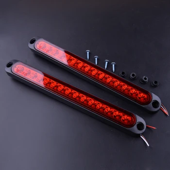 CITALL New Universal 2Pcs 25CM 15 LED 10-30V IP67 Red Sealed Trailer Truck RV Tail Rear Brake Stop Turn Light Lamp Bar
CITALL New Universal 2Pcs 25CM 15 LED 10-30V IP67 Red Sealed Trailer Truck RV Tail Rear Brake Stop Turn Light Lamp Bar