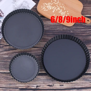 1pc Baking Tray 6/8/9inch Round Cake Tins Non Stick Pans Pizza Tart Mold Detachable Bakeware Kitchen Accessories
1pc Baking Tray 6/8/9inch Round Cake Tins Non Stick Pans Pizza Tart Mold Detachable Bakeware Kitchen Accessories