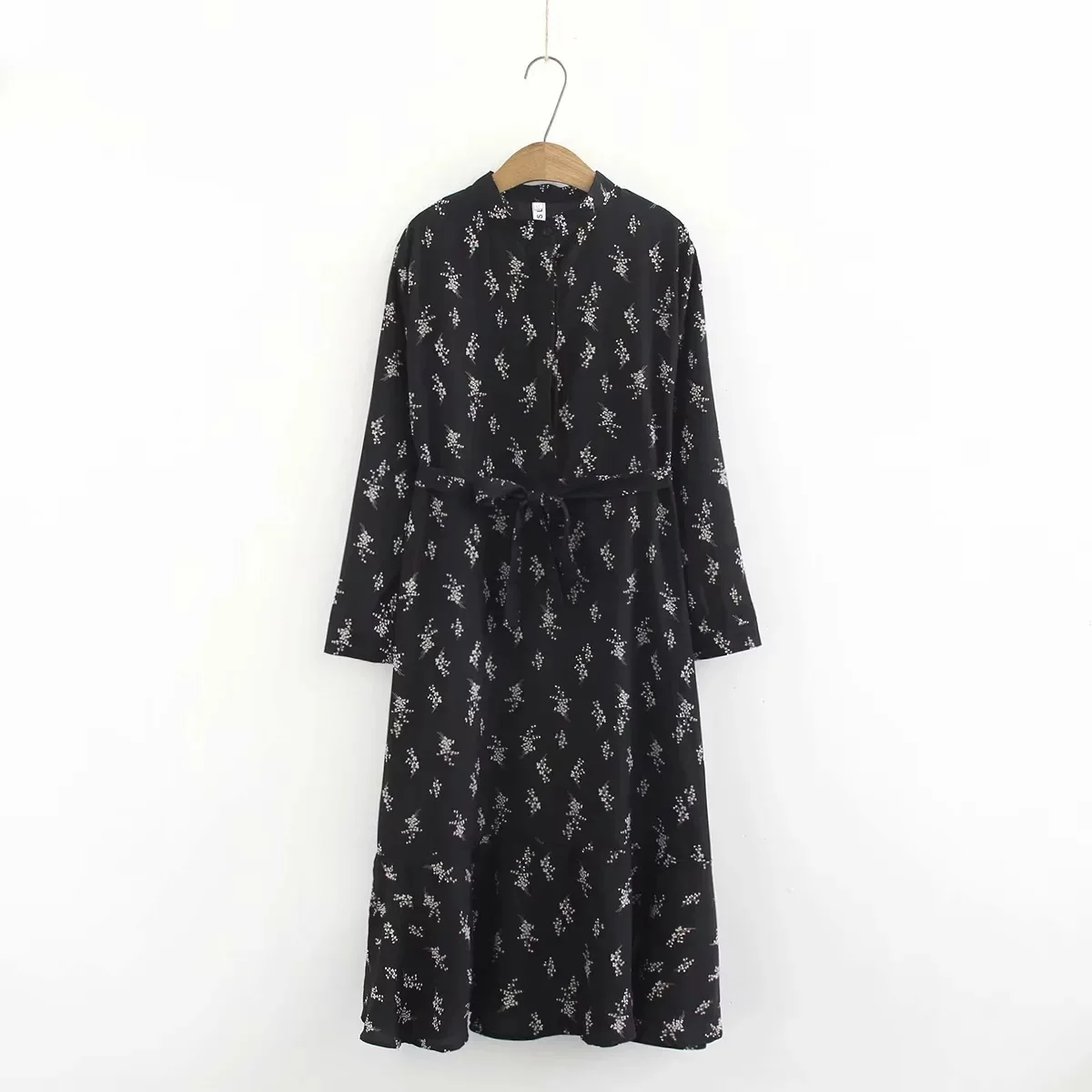 Ch-8081 # Elegant Retro Stand Collar Loose-Fit Flounced Chiffon Small Floral Dress 50
Ch-8081 # Elegant Retro Stand Collar Loose-Fit Flounced Chiffon Small Floral Dress 50