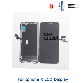 Super Amoled LCD For iPhone X Flexible Rigid Hard OLED Soft Screen For iPhone X LCD Screen Replacement with 3D Free Tools
Super Amoled LCD For iPhone X Flexible Rigid Hard OLED Soft Screen For iPhone X LCD Screen Replacement with 3D Free Tools