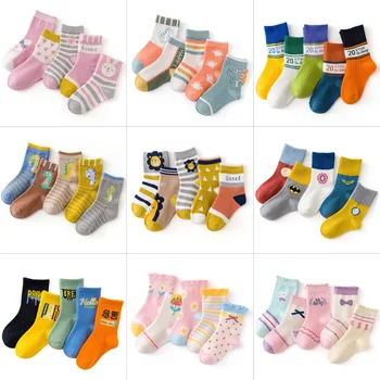 Cotton Baby Kids Socks Autumn Cute Cartoon Boys Sport Socks Comfortable Print Winter Children Socks 5 Pairs/lot Girls Socks
Cotton Baby Kids Socks Autumn Cute Cartoon Boys Sport Socks Comfortable Print Winter Children Socks 5 Pairs/lot Girls Socks