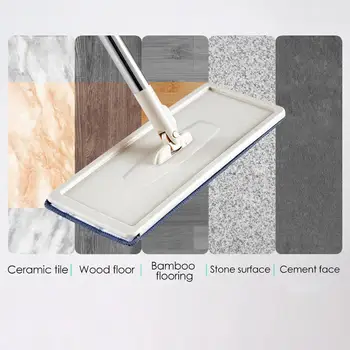 Flat Squeeze Auto Spin Mop Avoid Hand Washing Microfiber Cleaning Cloth Floor Slim Design Sofa Gap Unrestricted Cleaning
Flat Squeeze Auto Spin Mop Avoid Hand Washing Microfiber Cleaning Cloth Floor Slim Design Sofa Gap Unrestricted Cleaning