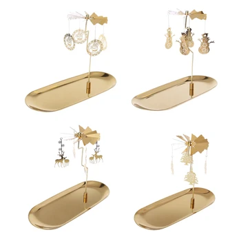 Christmas Santa Claus Snowman Deer Magnetic Rotary Spinning Carousel Tealight Candle Holder Metal Stand Home Decoration
Christmas Santa Claus Snowman Deer Magnetic Rotary Spinning Carousel Tealight Candle Holder Metal Stand Home Decoration