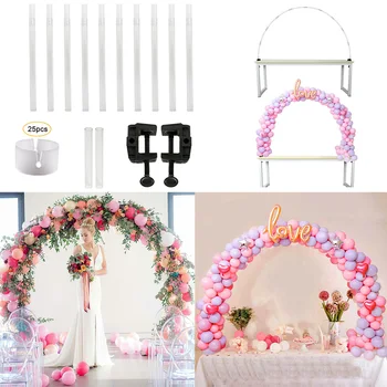 Balloon Holder Arch Stand DIY Balloon Arch Kit Balloons Column Stand with Frame Clips Pole Ballons Birthday Wedding Party Decor
Balloon Holder Arch Stand DIY Balloon Arch Kit Balloons Column Stand with Frame Clips Pole Ballons Birthday Wedding Party Decor